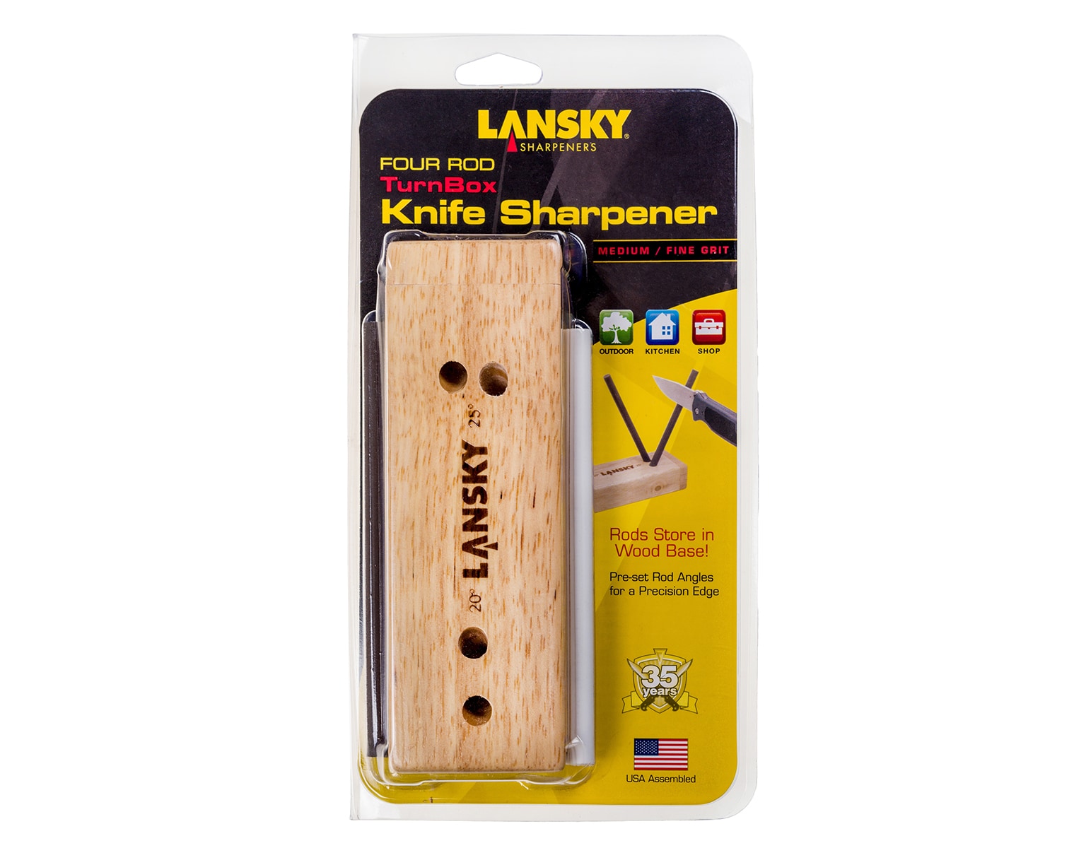 Lansky Turn Box 4 Deluxe Sharpener - Set