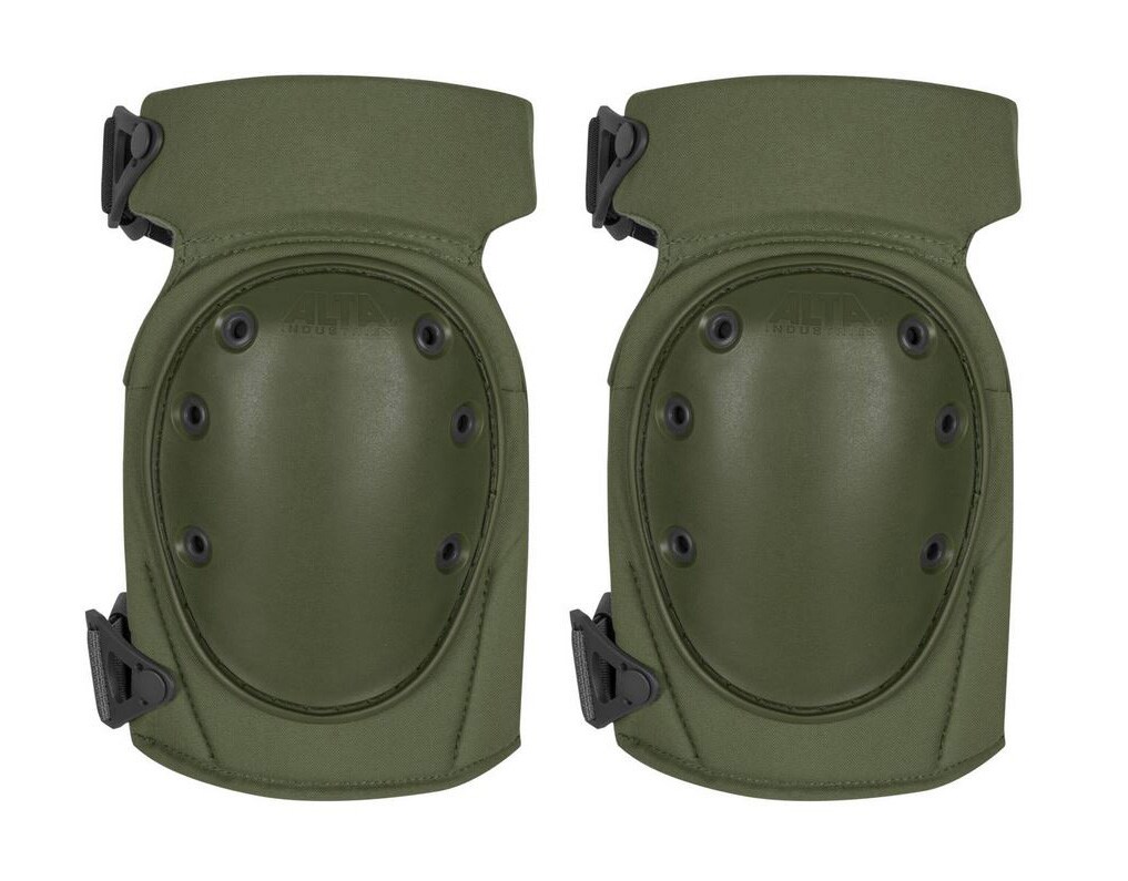 AltaCONTOUR LC Dual AltaLOK Olive Green knee pads