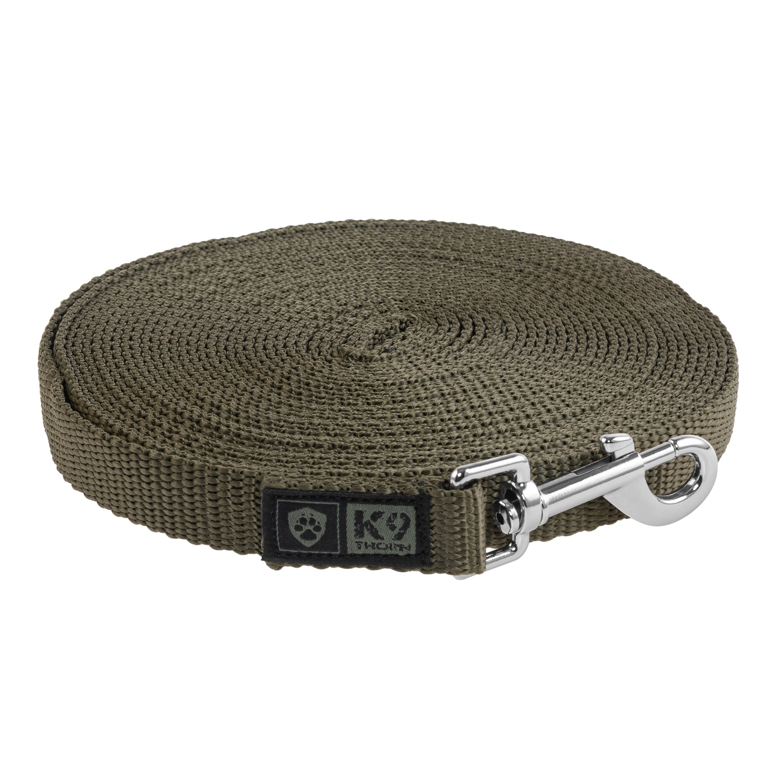 K9 Thorn Leash 10 m - olive