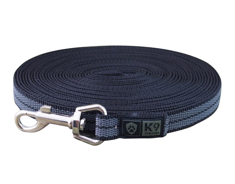 K9 Thorn  non-slip Leash 10 m - Black