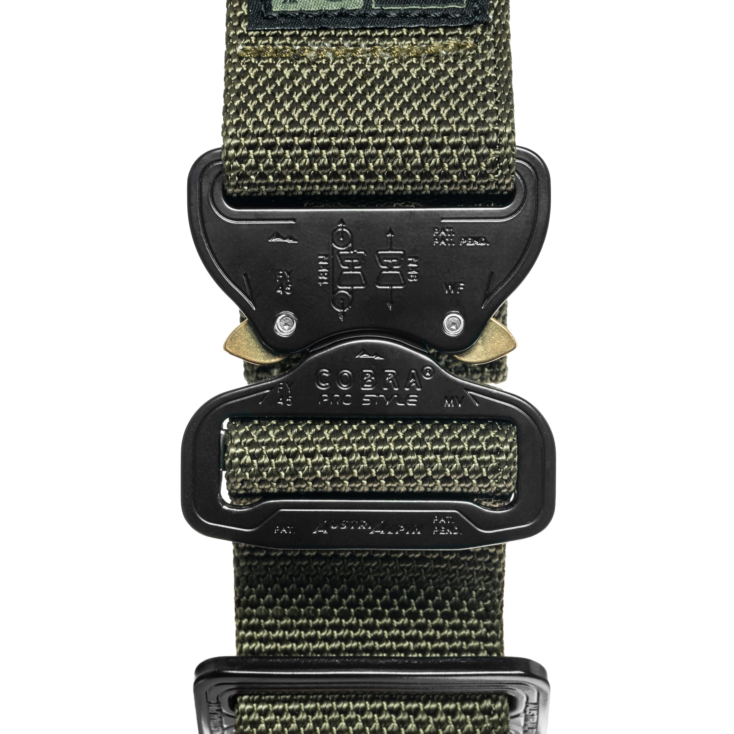 K9 Thorn Cobra Alpha Tactical Dog Collar - Olive - For Medium Dogs