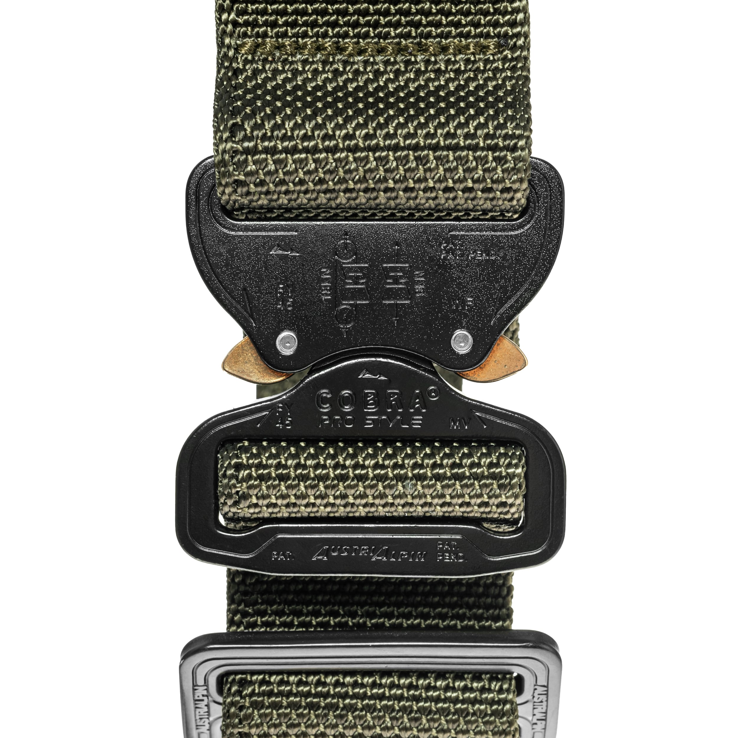 K9 Thorn Cobra Bravo Tactical Dog Collar - Olive - For Medium Dogs