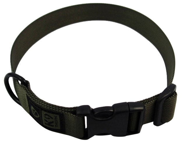 K9 Thorn 25 mm Dog Collar - Olive - For Big Dogs