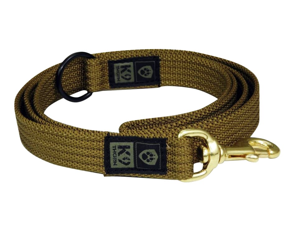 K9 Thorn Leash with D-ring Coyote - 100 cm