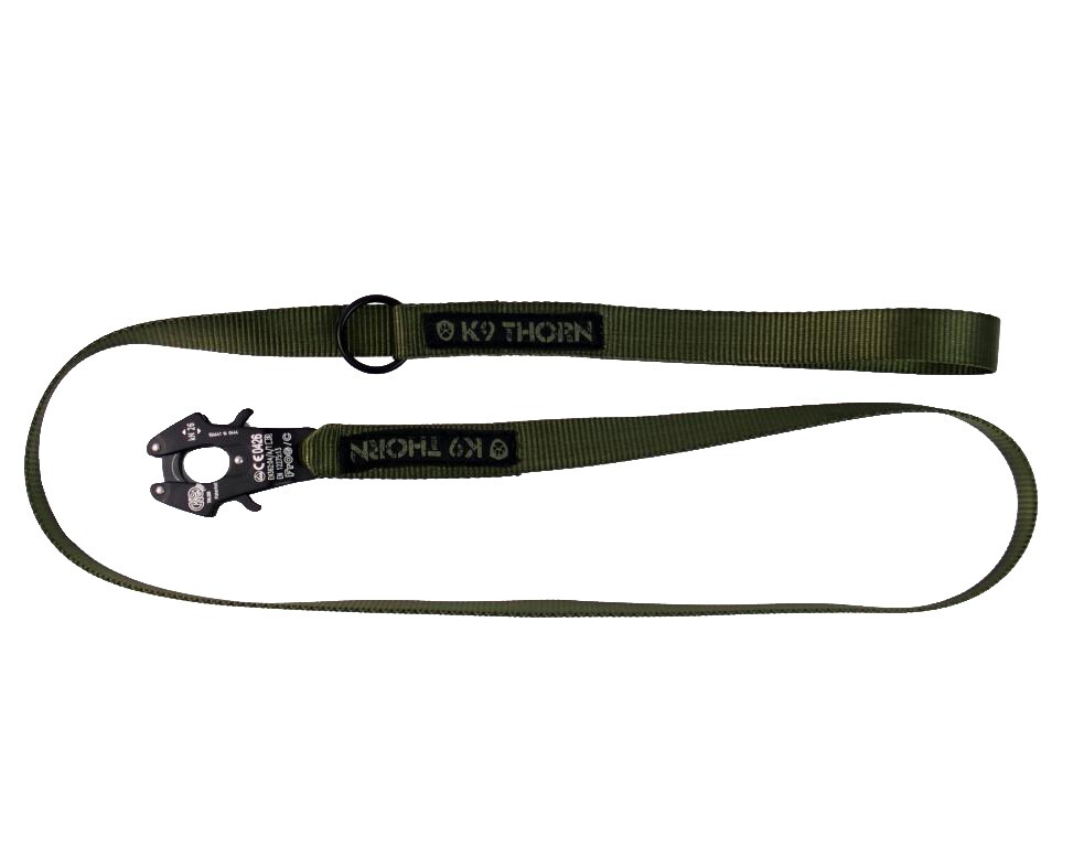 K9 Thorn Kong Frog Leash Olive - 100 cm 