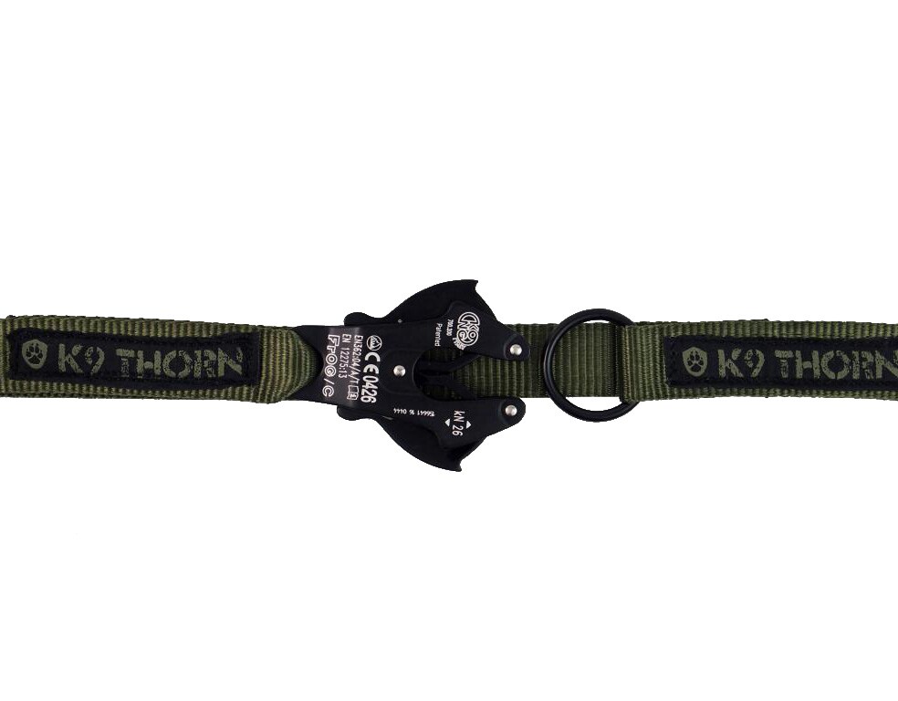 K9 Thorn Kong Frog Leash Olive - 100 cm 