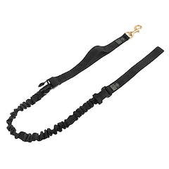 K9 Thorn Leash with shock absorber black - 150 cm