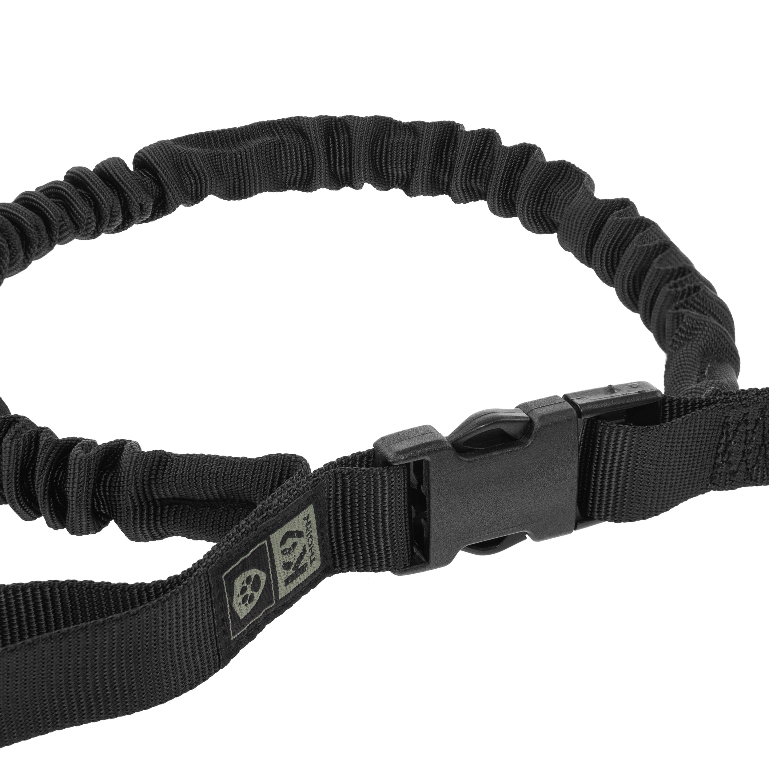 K9 Thorn Kong Frog Leash with shock absorber black - 150 cm