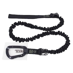 K9 Thorn Petzl Leash with shock absorber Black - 150 cm