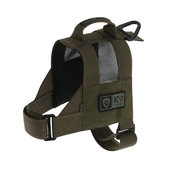 K9 Thron Alpha dog harness Olive - medium dog
