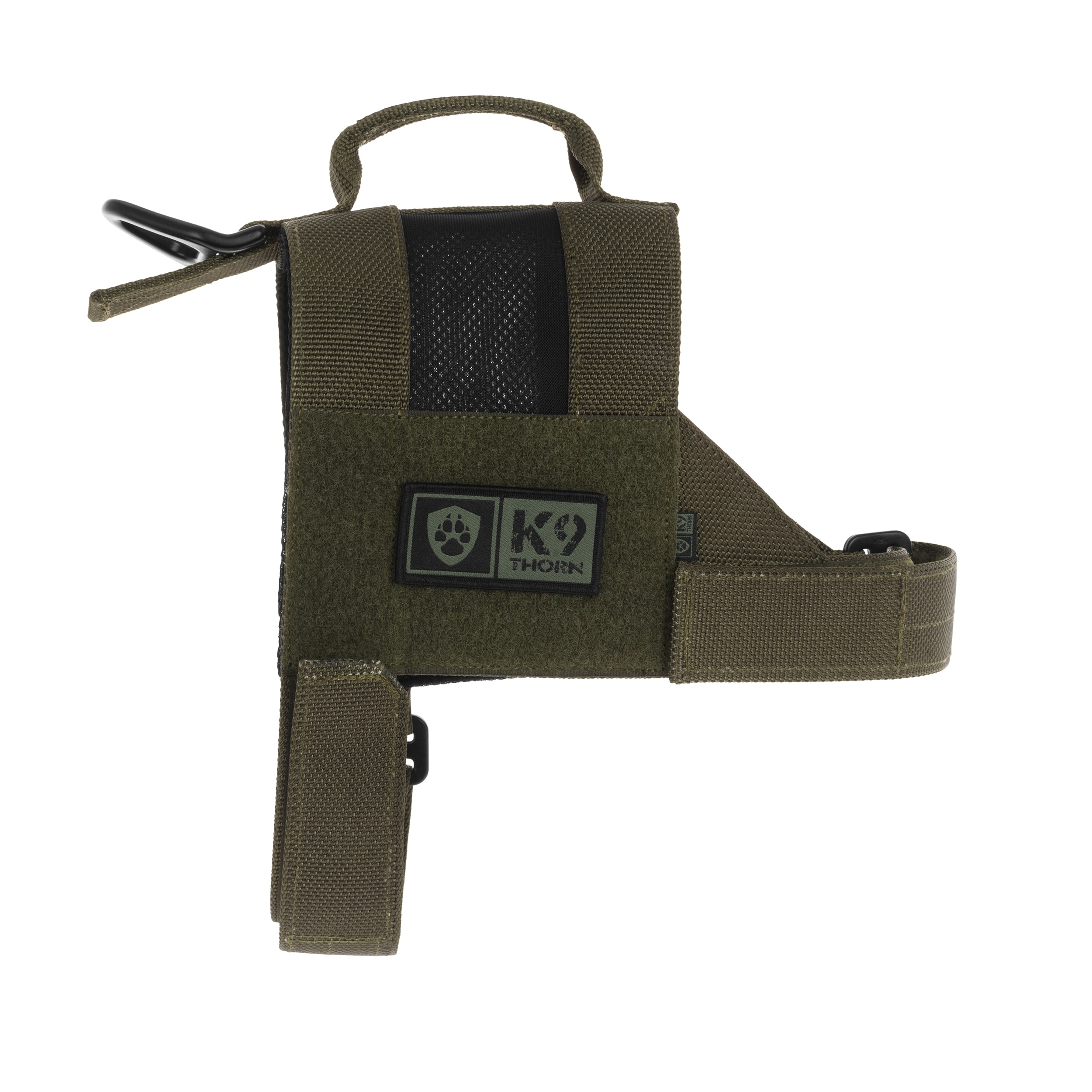 K9 Thron Alpha dog harness Olive - big dog