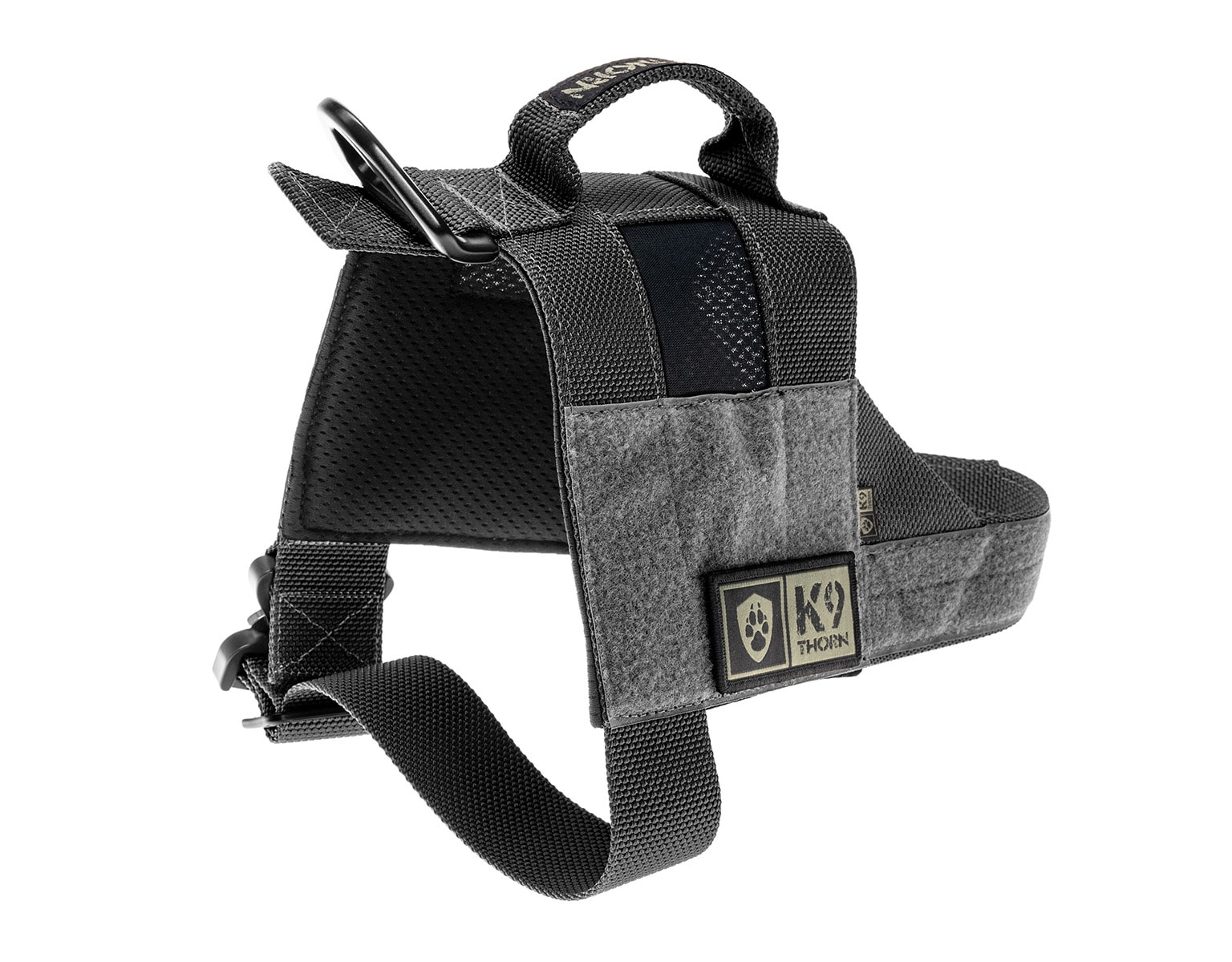 K9 Thron Bravo dog harness Black - medium dog