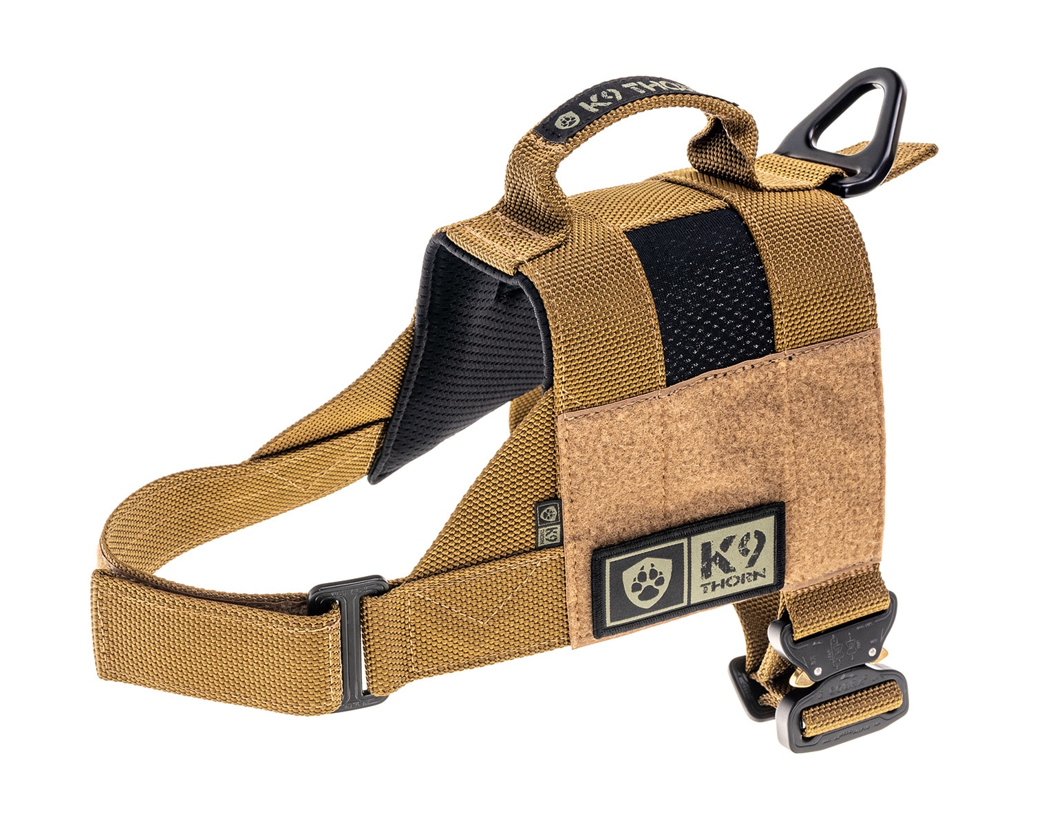 K9 Thron Bravo dog harness Coyote - medium dog