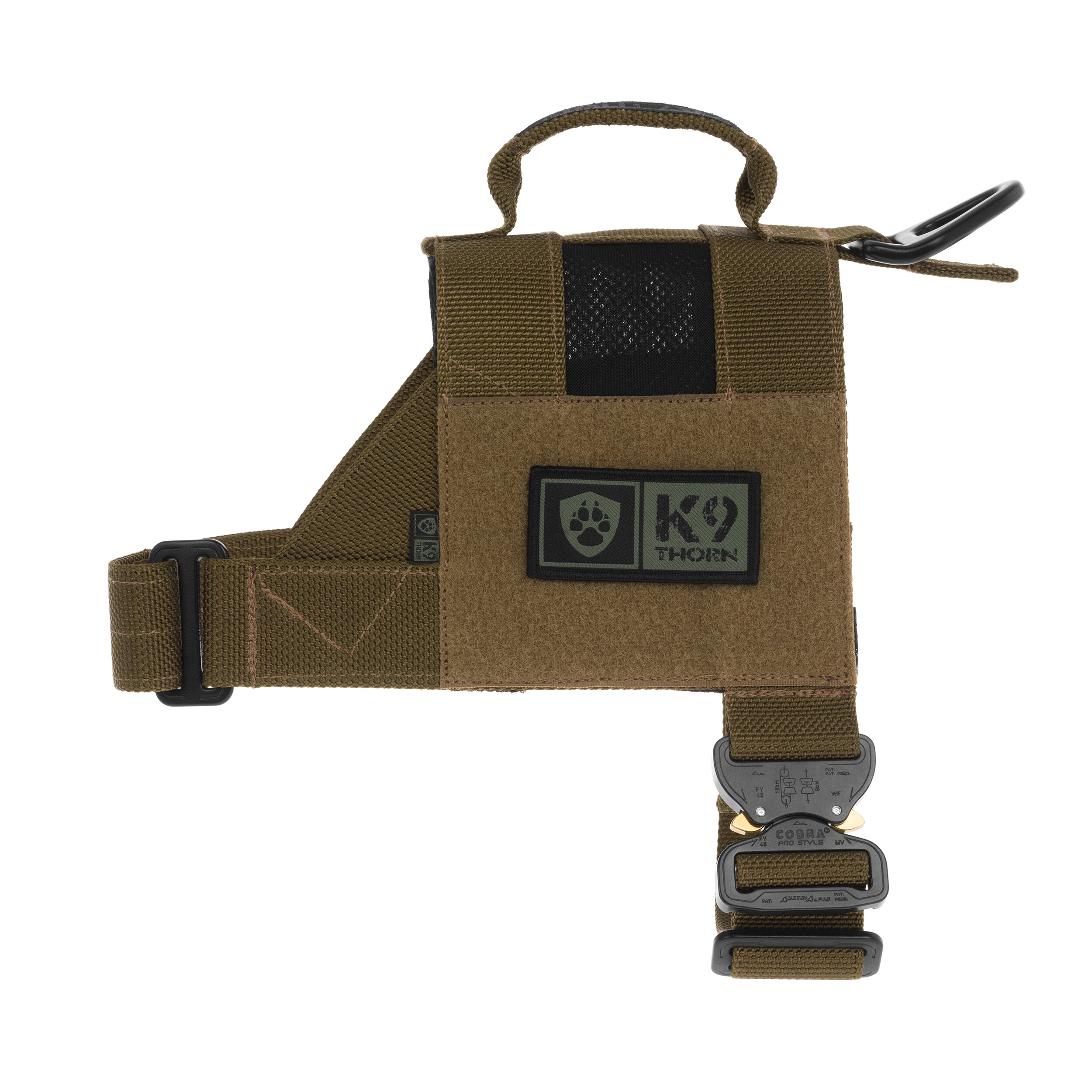 K9 Thron Bravo dog harness Coyote - big dog