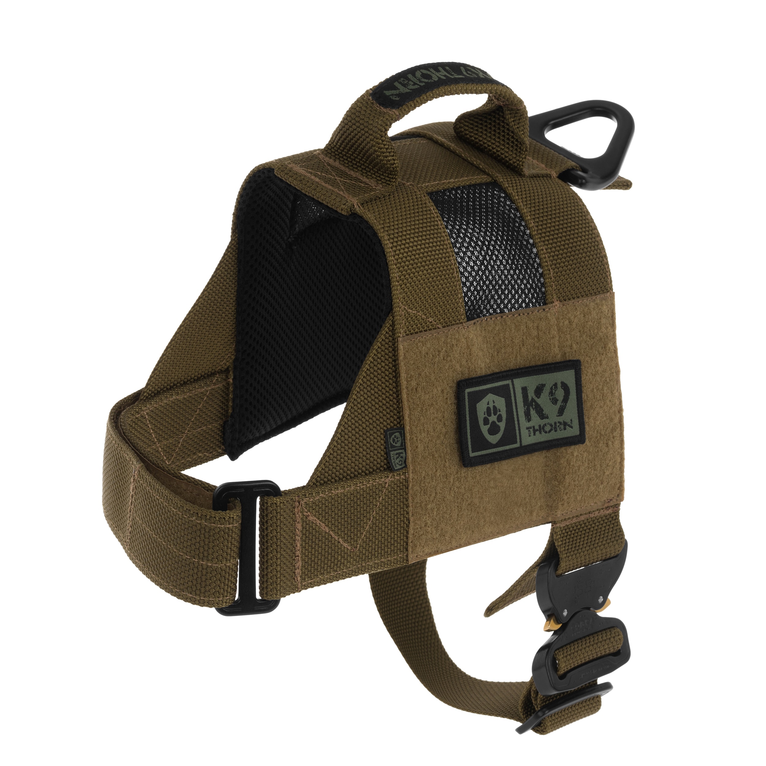 K9 Thron Bravo dog harness Coyote - giant dog