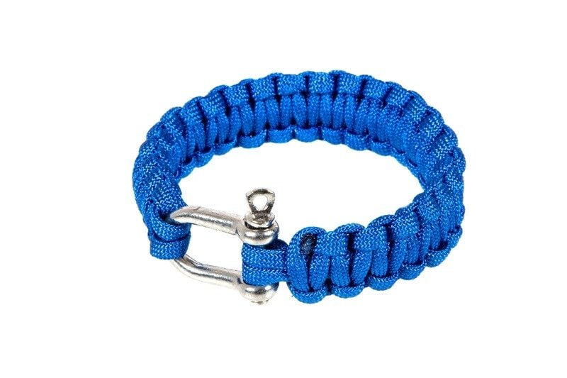 Element Paracord Bracelet U shackle - Blue