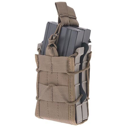 Double Universal Pouch for large DMRMP magazines - Coyote Brown