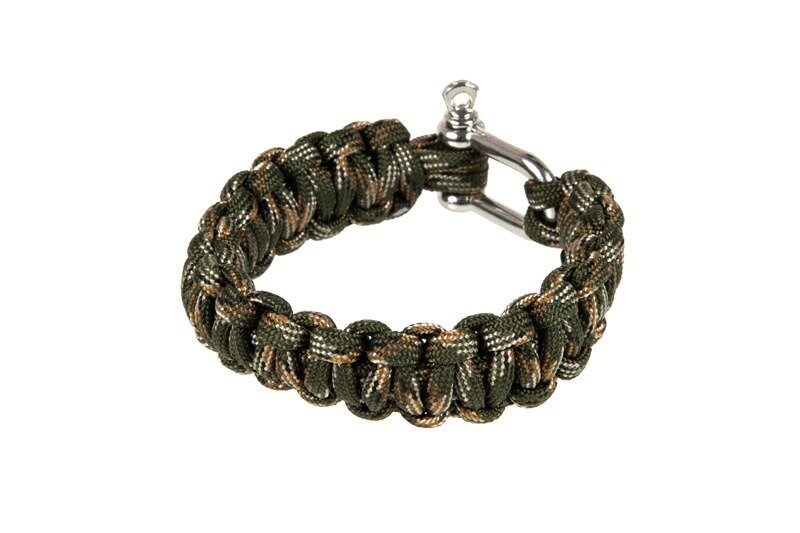 Element Paracord Bracelet U shackle - Camo