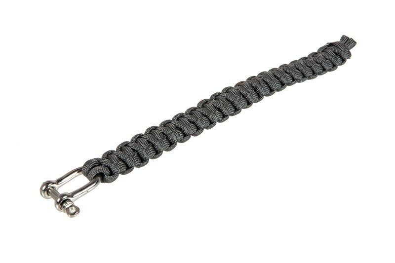 Element Paracord Bracelet U shackle - Grey