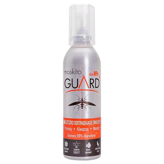 Repellent for Mosquitoes, Ticks and Black Flies Moskito Guard Ikarydyna 20% - Lotion 75 ml