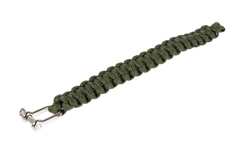 Element Paracord Bracelet U shackle - Olive Drab