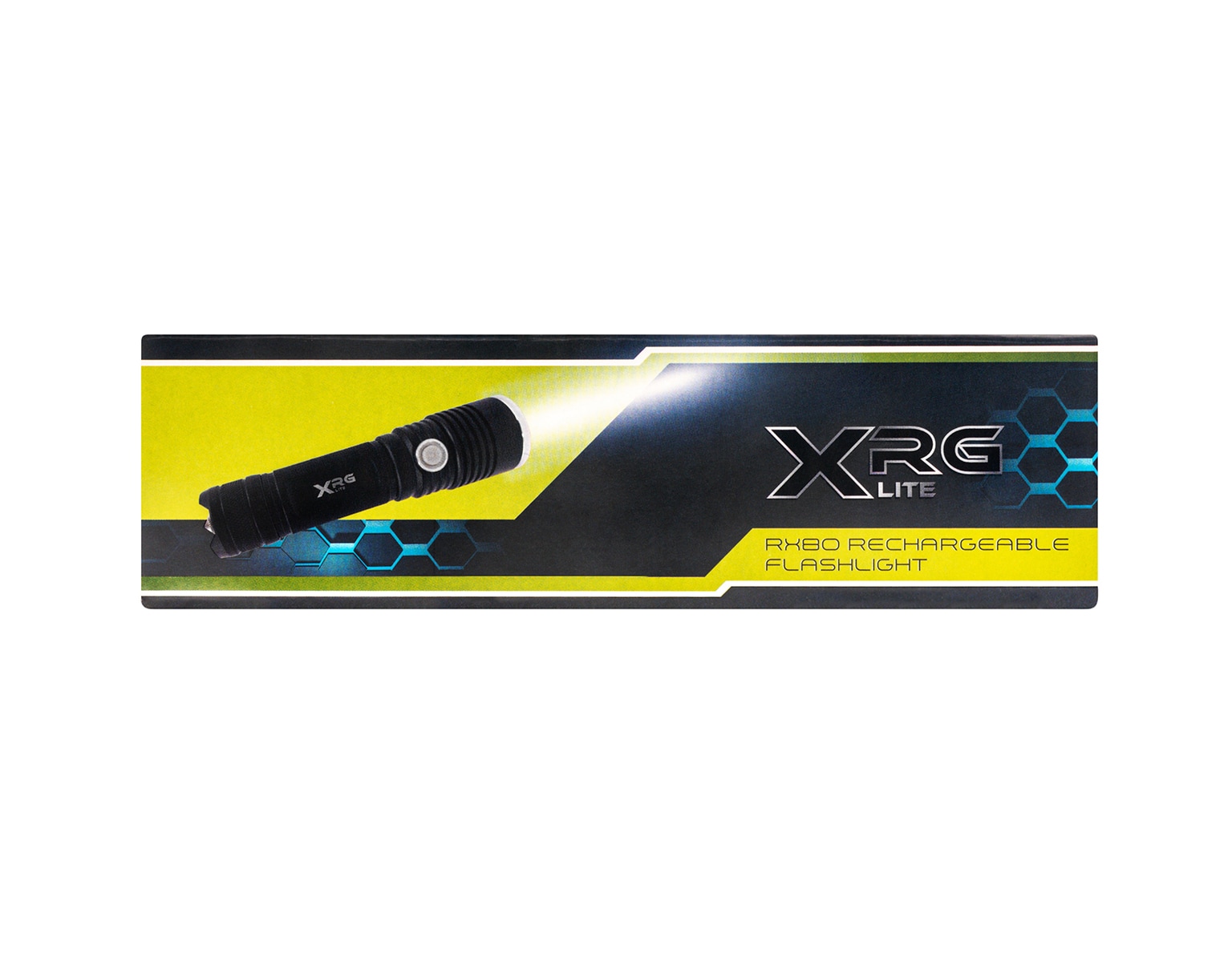 XRG RX80 XP-L Rechargeable Flashlight - 800 lumens