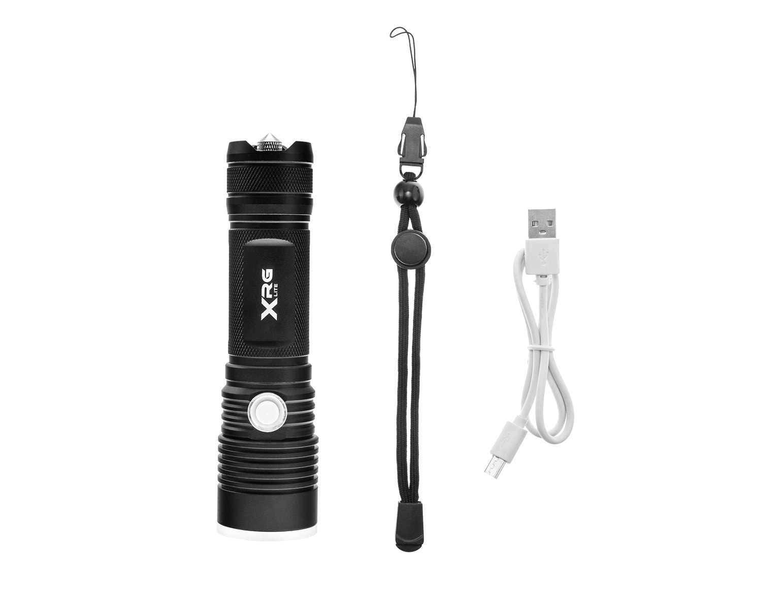 XRG RX80 XP-L Rechargeable Flashlight - 800 lumens