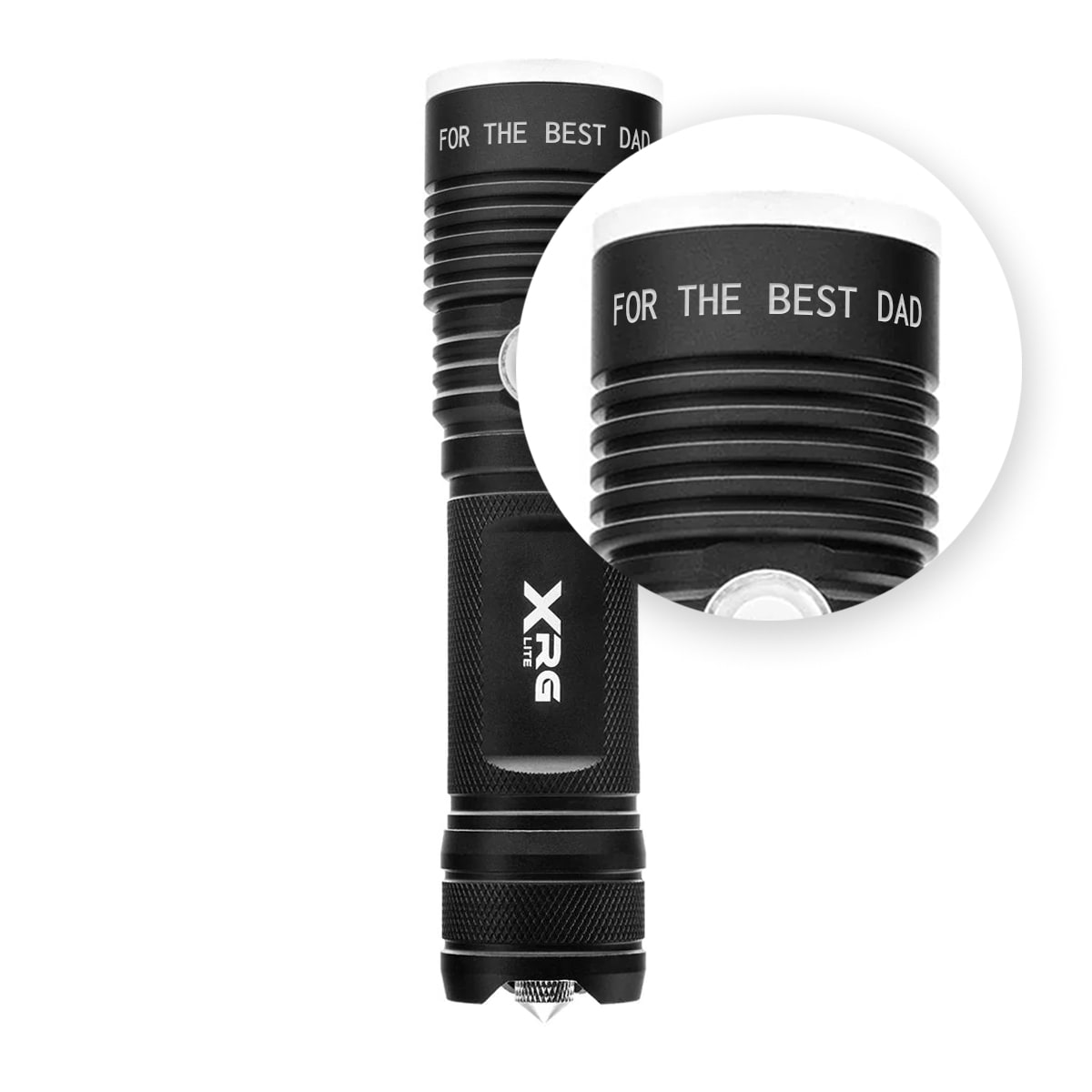 XRG RX80 XP-L Rechargeable Flashlight - 800 lumens