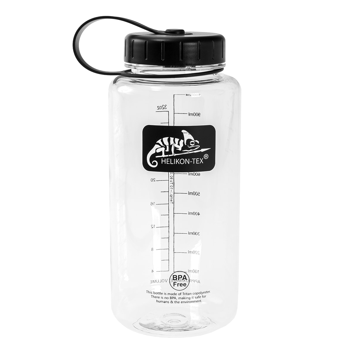 Helikon Tritan Wide Mouth Bottle 1 l - Transparent