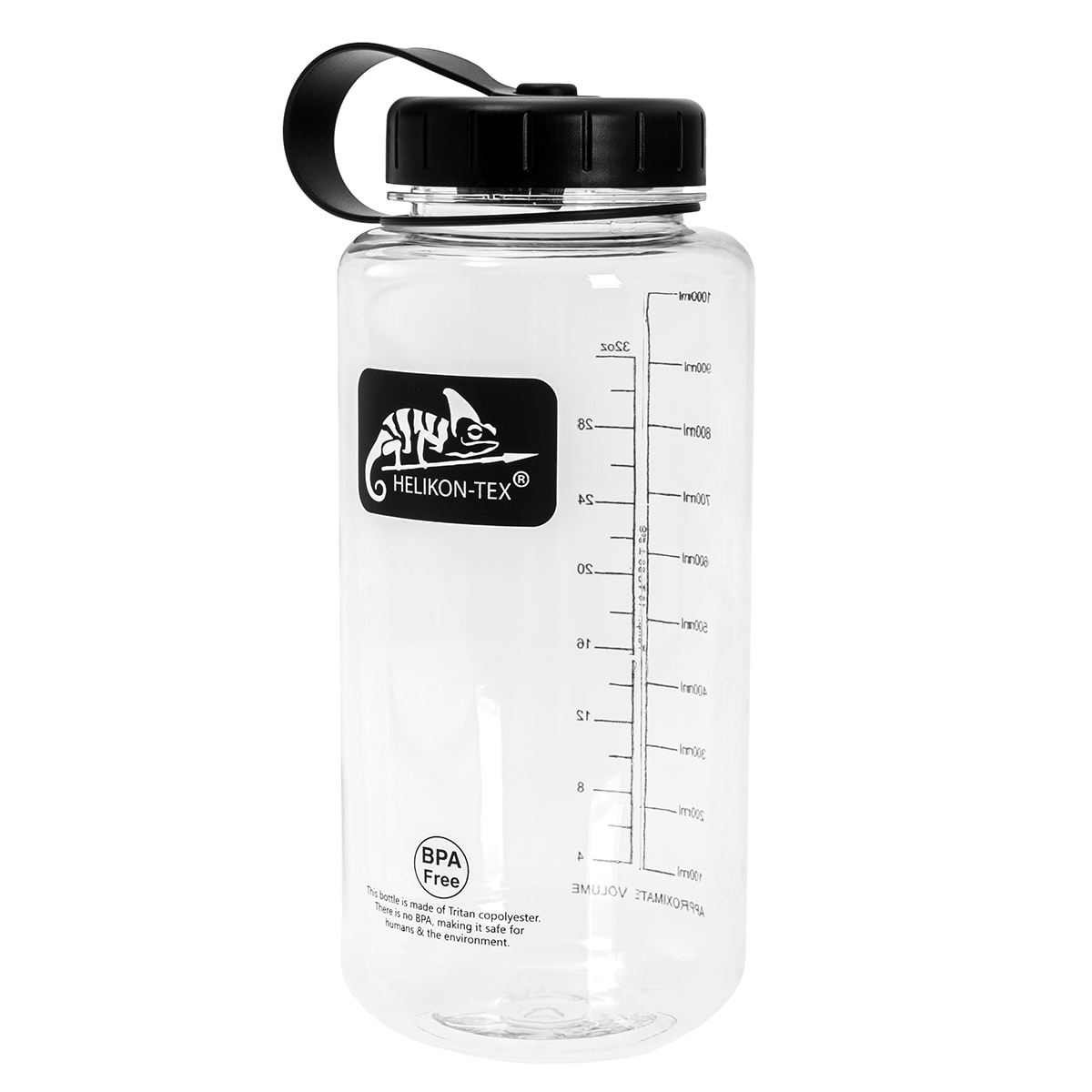 Helikon Tritan Wide Mouth Bottle 1 l - Transparent