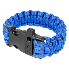 Element Paracord Bracelet with Whistle - Blue