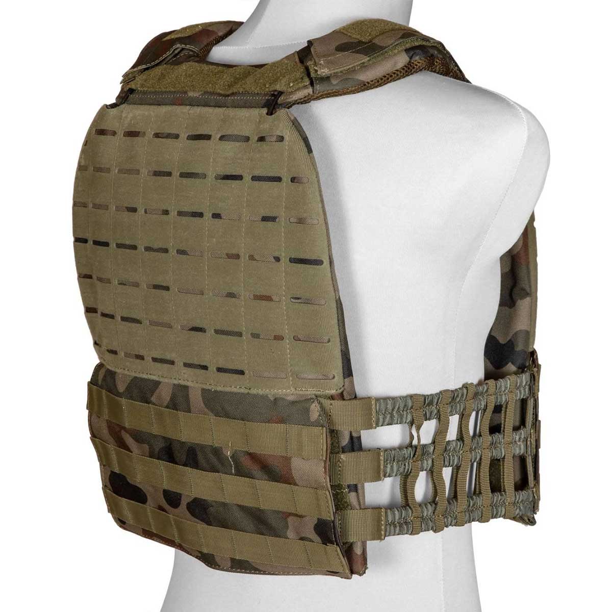 Plate Carrier Laser Cut Vest - wz.93 Pantera PL Woodland