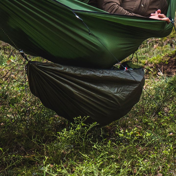 Lesovik Huba Hammock for equipment - Crocodile Green