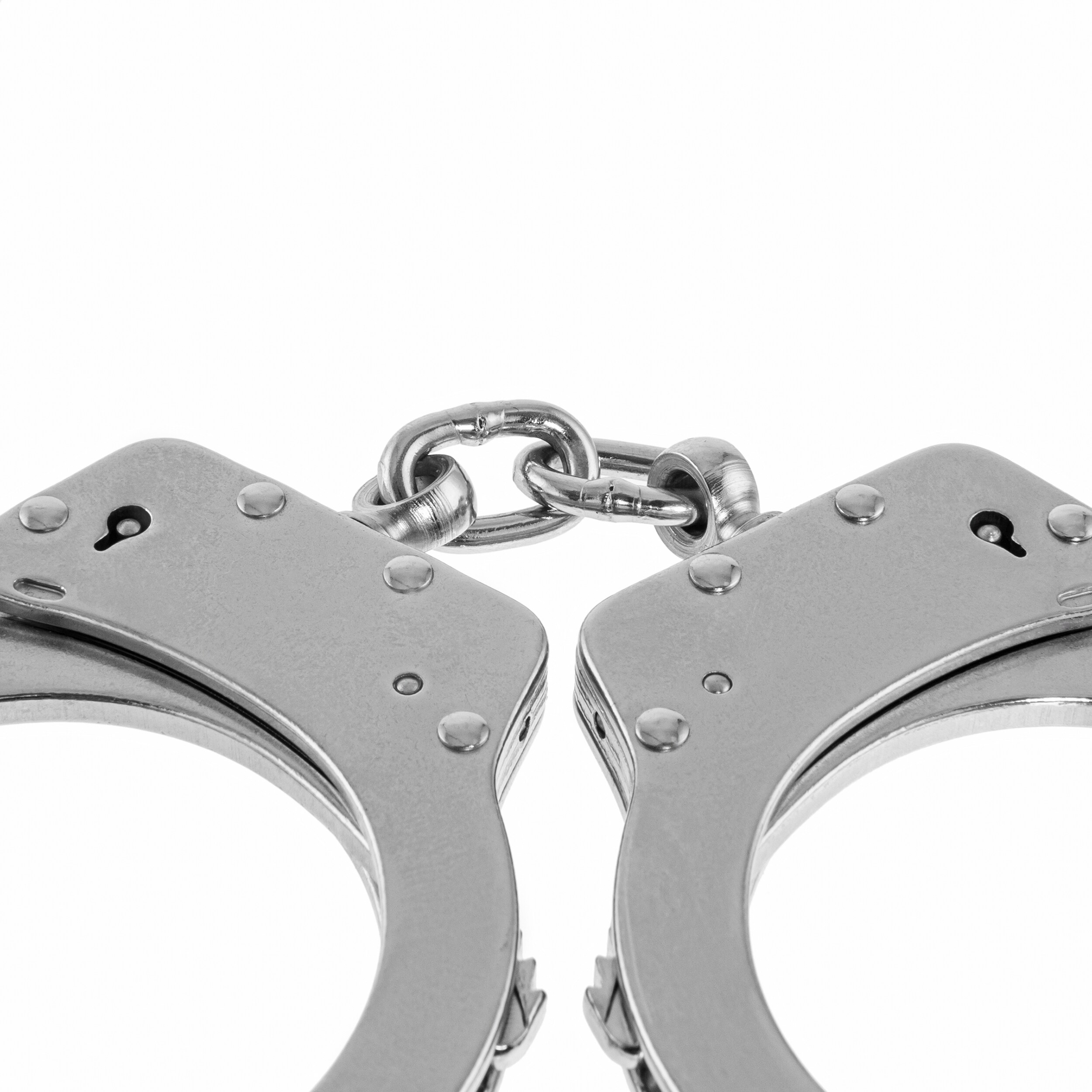 Mil-Tec steel handcuffs - Double Lock - silver