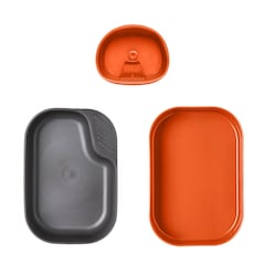 Wildo/Helikon Camp-A-Box Basic Compact Mess Kit - orange/dark grey