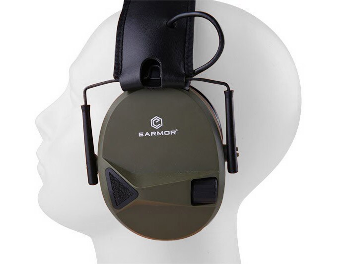 Earmor M30 Active Hearing Protectors - Foliage Green
