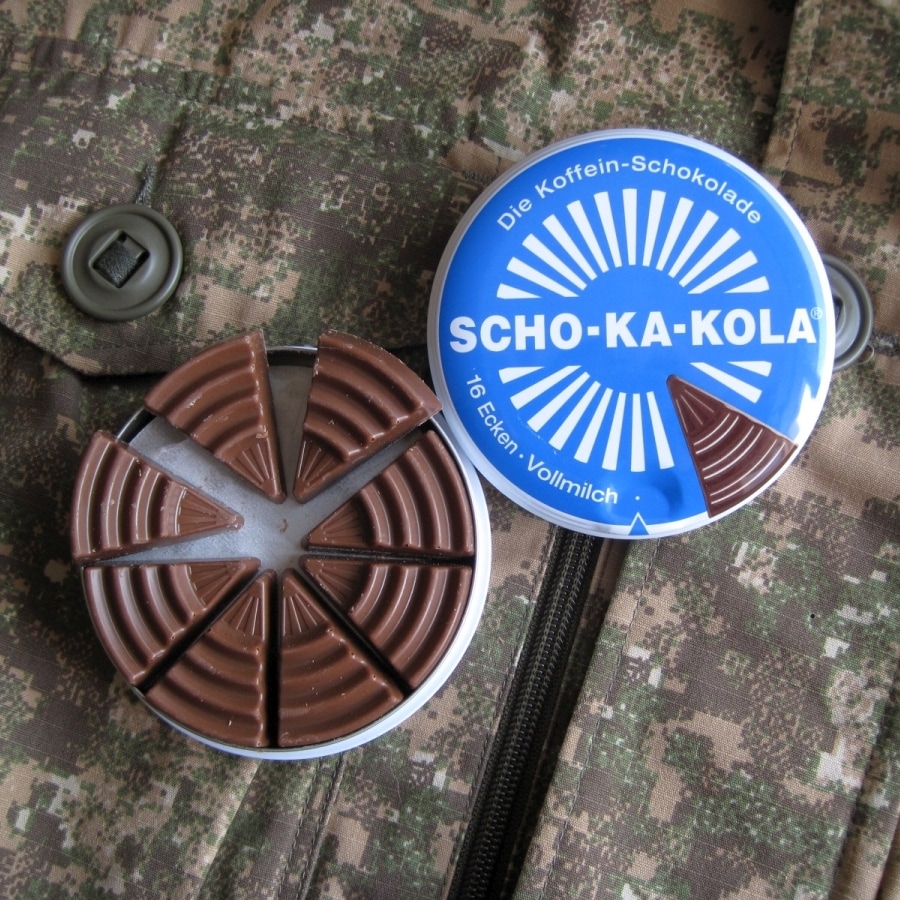 Scho-Ka-Kola Milk Chocolate with Caffeine