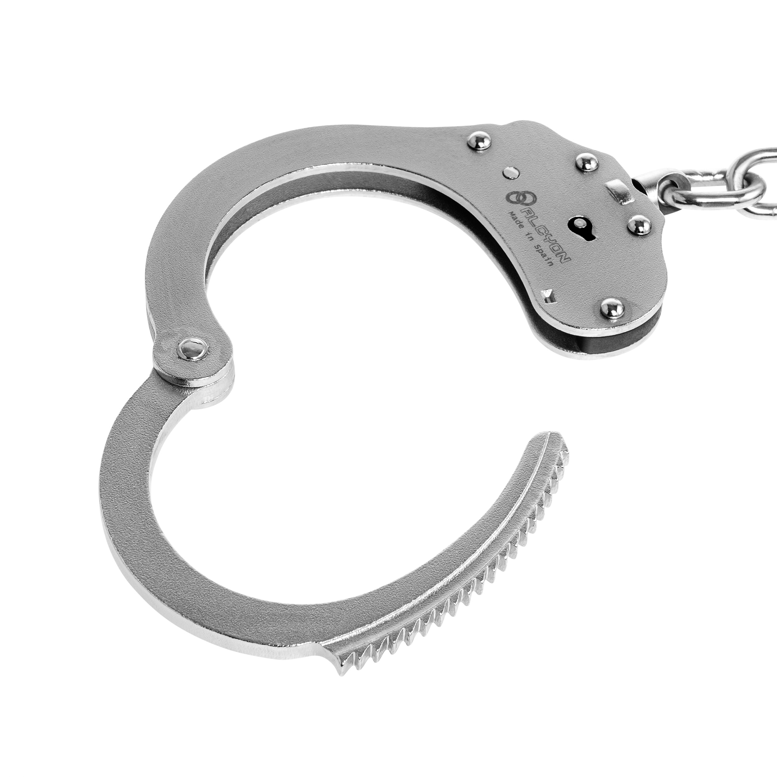 Alcyon Chain steel handcuffs silver