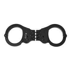 Alcyon Hinge steel handcuffs Double lock black