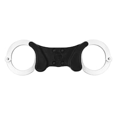 Alcyon Rigid steel stiff handcuffs silver