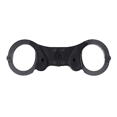 Alcyon Rigid steel stiff handcuffs black