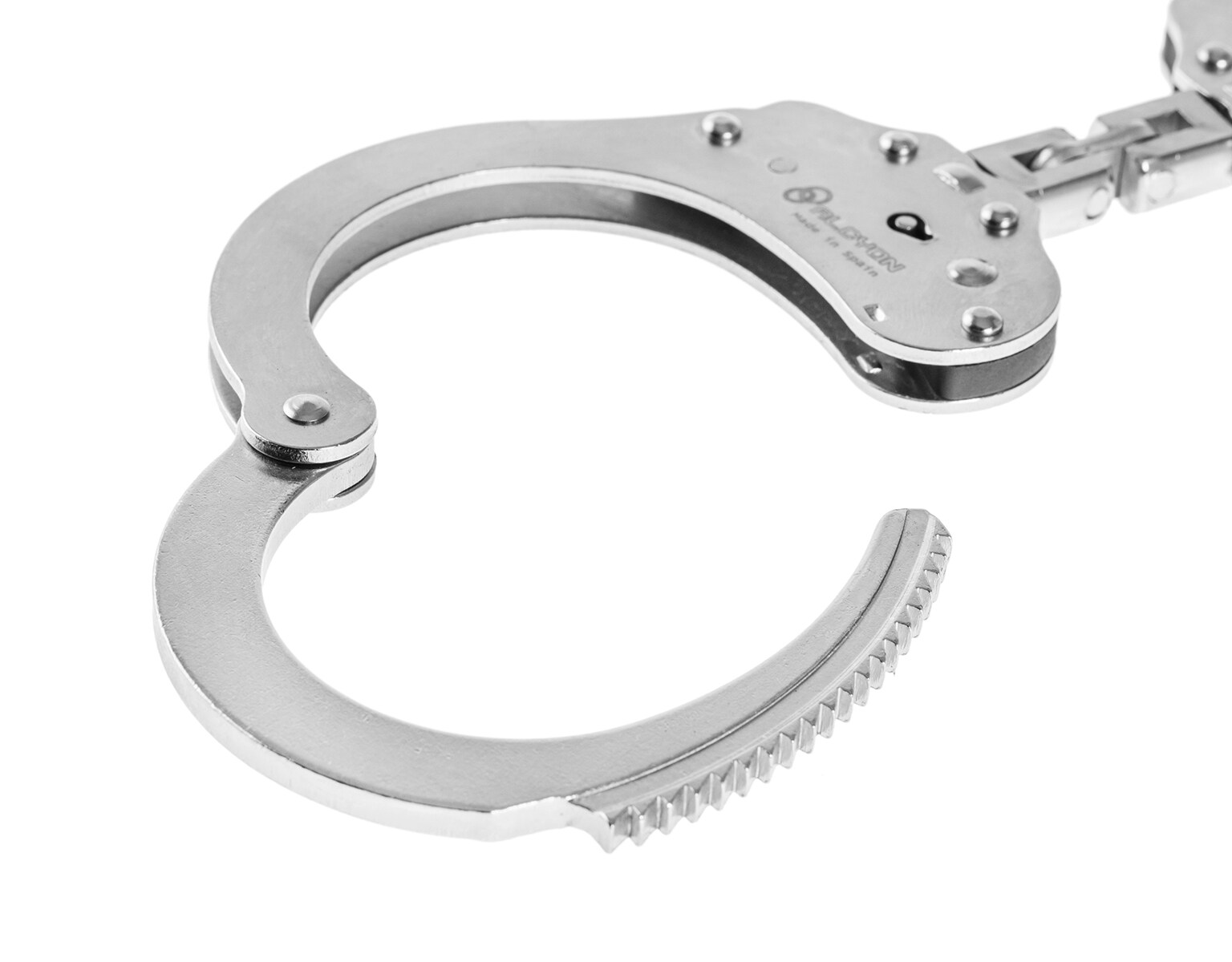 Alcyon Hoop Steel handcuffs - silver