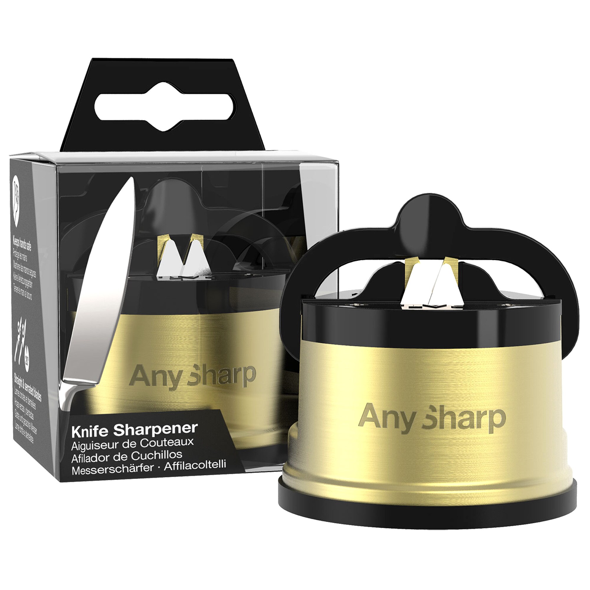 AnySharp Pro Brass Sharpener