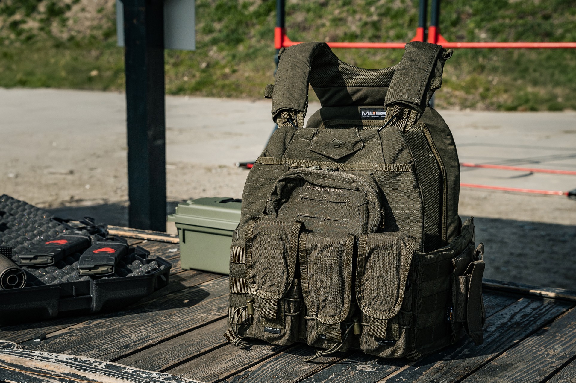 Pentagon Milon Tactical Vest - RAL 7013