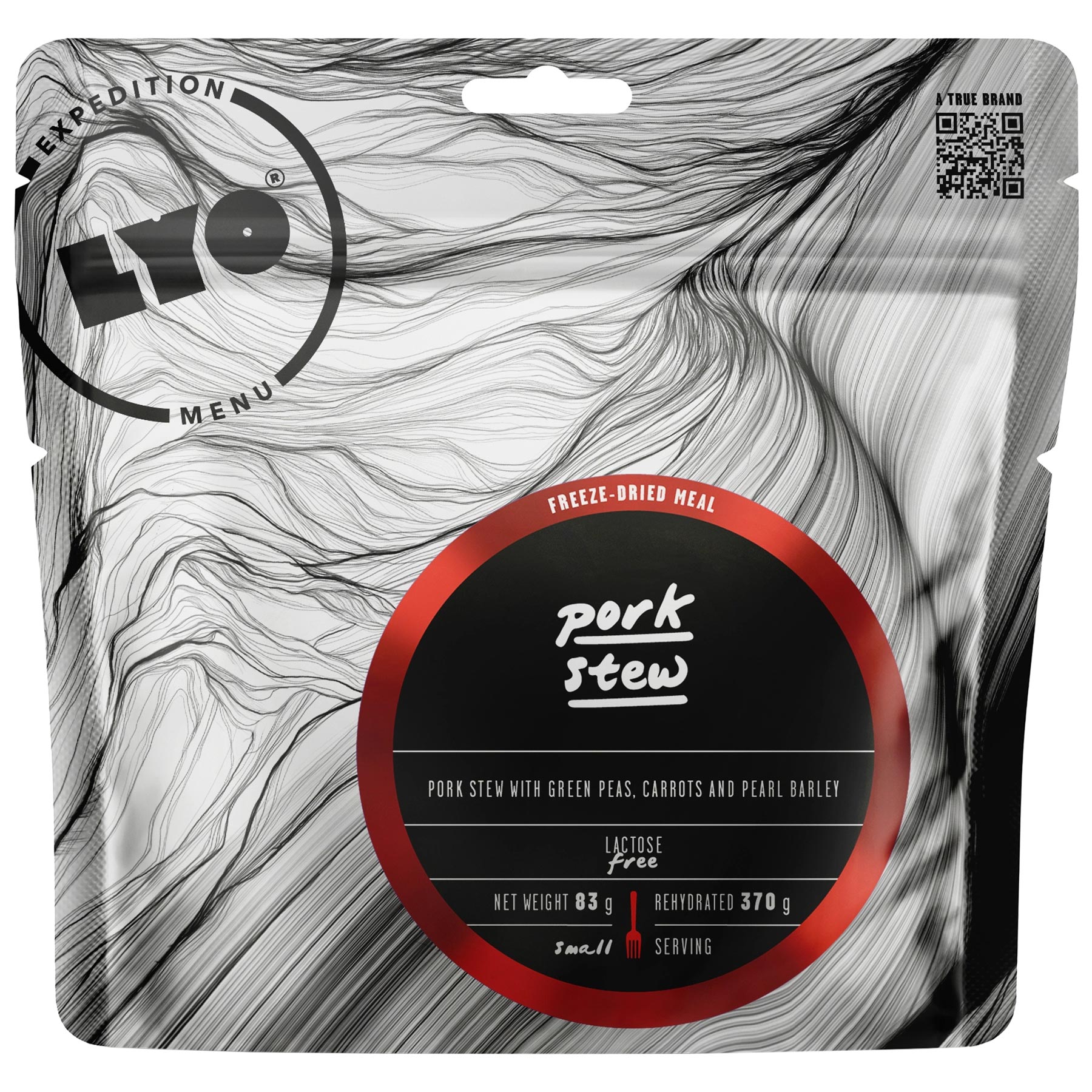 LYOFOOD Freeze-dried food Pork stew with porridge 370 g