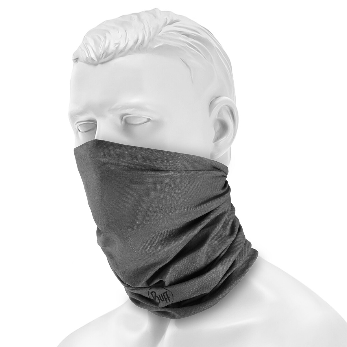 Buff US Solid Protective Neckwear Castlerock Grey
