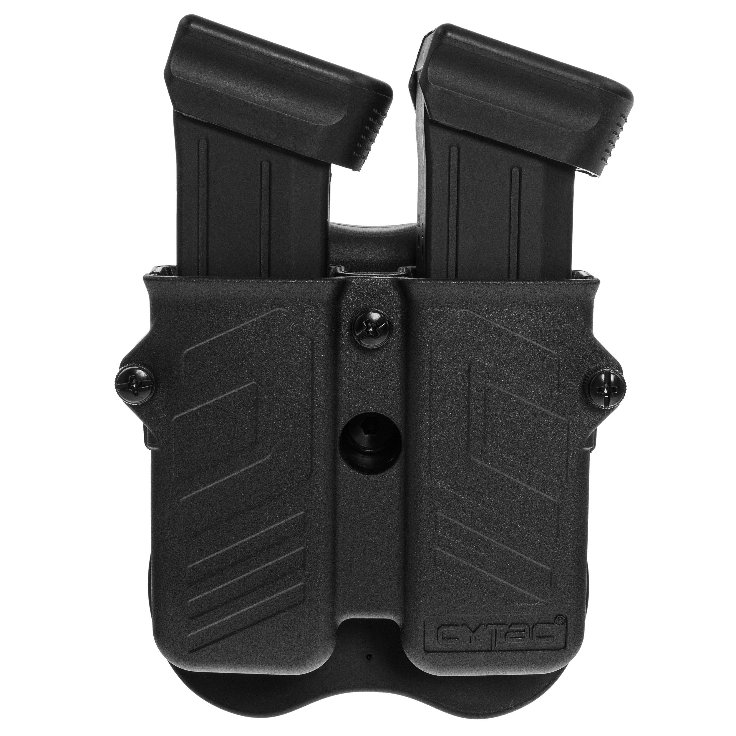 Cytac Universal Double Pouch for smaller magazines with paddle - Black