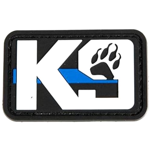 GFC Tactical K9 Blue Line Paw 3D Patch