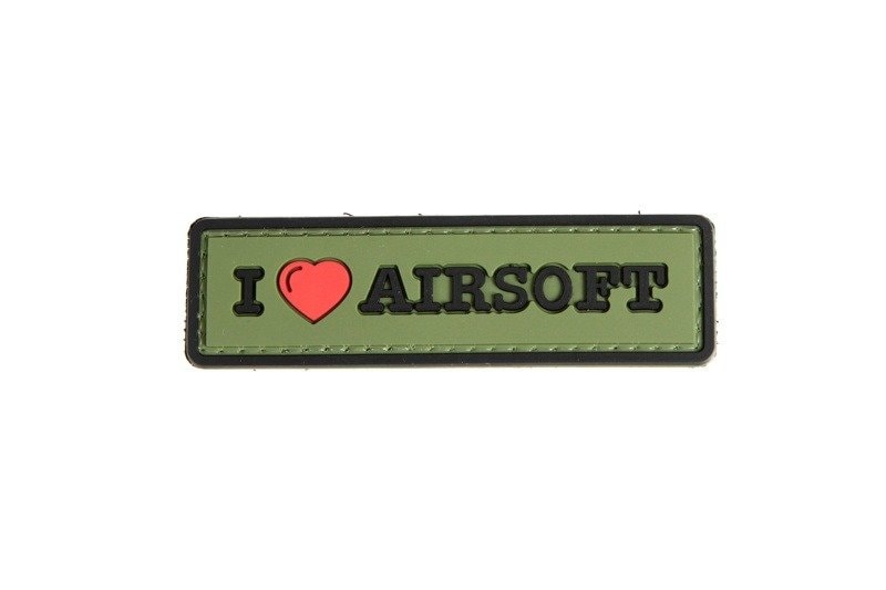 GFC I Love Airsoft 3D Morale Patch