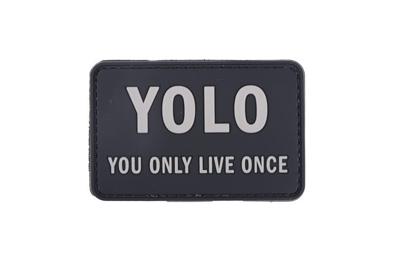 GFC YOLO 3D Morale Patch - black